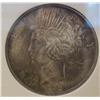 Image 2 : 1922 Peace Dollar PCGS MS-61 w/Appraisal Rainbow