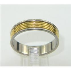 Tiffany & Co 18K Yellow Gold & Platinum Ring.