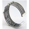 Image 2 : David Yurman Silver Diamond Bangl