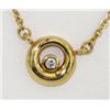 Image 2 : Movado 18K Yellow Gold Diamond Necklace