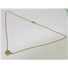 Image 3 : Movado 18K Yellow Gold Diamond Necklace