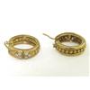 Image 3 : Judith Ripka 18K Yellow Gold & Diamond Earrings
