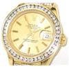 Image 3 : Rolex 18K Yellow Gold Diamond Ladies Watch