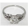 Image 2 : Platinum Diamond Ring