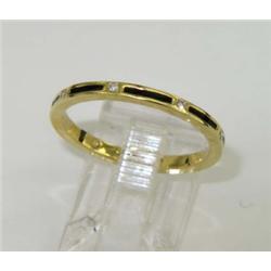 Hidalgo 18K Yellow Gold Diamond & Onyx Ring