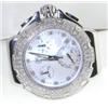 Image 1 : Tag Heuer Stainless Steel, Diamond Strap Watch.