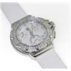 Image 5 : Tag Heuer Stainless Steel, Diamond Strap Watch.