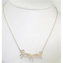 Tiffany & Co Silver/18K Yellow Gold Necklace