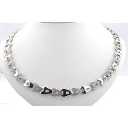 Asprey 18K White Gold Diamond Necklace