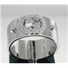 Image 1 : Gucci 18K White Gold, Diamond Ring.