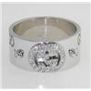 Image 5 : Gucci 18K White Gold, Diamond Ring.
