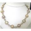 Image 1 : Charles Krypell Silver Pearl Necklace