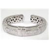 Image 1 : Judith Ripka 18K White Gold, Diamond Bangle
