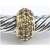 Image 2 : David Yurman Silver/14k diamond Bangle