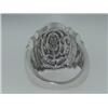 Image 4 : 14K White Gold Diamond Ring.
