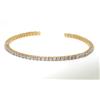 Image 1 : 14K Yellow Gold, Diamond Bangle