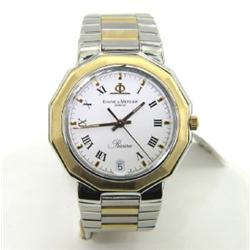 Baume Mercier 2- Toned Stainless Steel Watch