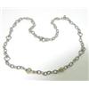 Image 2 : Judith Ripka Silver & 18K Yellow Gold Diamond Necklace
