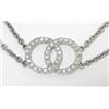 Image 2 : Movado 18K White Gold Diamond Necklace