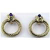 Image 6 : David Yurman 14K Gold Earrings