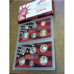 2004 US SILVER PROOF SET (WITH BOX)