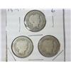 Image 1 : 1914,15 & 16 BARBER DIMES