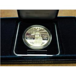 1996 COMMUNITY SERVICE PROOF SILVER DOLLAR