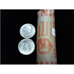 $10 ROLL OF 1999-D PENNSYLVANIA QUARTERS (UNC)