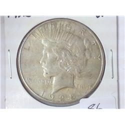 1925-S PEACE SILVER DOLLAR