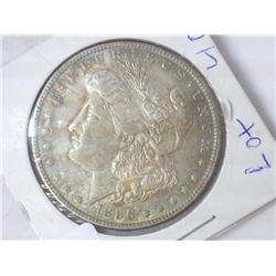 1886 MORGAN SILVER DOLLAR