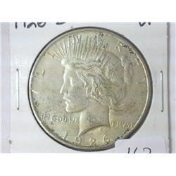 1926-D PEACE SILVER DOLLAR