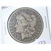 Image 1 : 1890-CC MORGAN SILVER DOLLAR