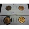 Image 1 : 1952, 52-D,53 & 53-D LINCOLN CENTS (UNC)