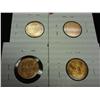 Image 2 : 1952, 52-D,53 & 53-D LINCOLN CENTS (UNC)