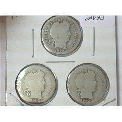 3-1902 BARBER DIMES