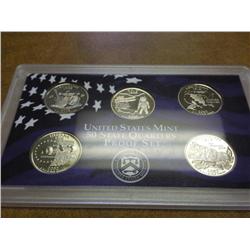 2007 US 50 STATE QUARTERS PROOF SET (NO BOX)