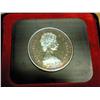Image 2 : 1972 CANADA SILVER DOLLAR (SPECIMEN) .3750 OZ. ASW