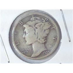 1925-D MERCURY DIME
