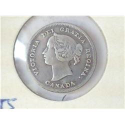 1900 CANADA FIVE CENT (SILVER)