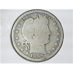 1896 BARBER QUARTER