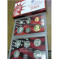 2005 US SILVER PROOF SET (WITH BOX)