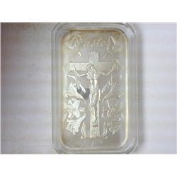1 TROY OZ .999 FINE SILVER INGOT "EASTER"