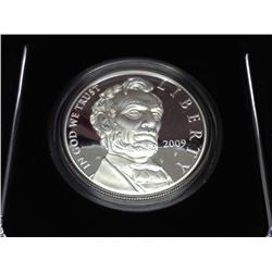 2009 LINCOLN PROOF SILVER DOLLAR