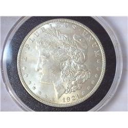 1921 MORGAN SILVER DOLLAR (UNC)