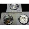 1962,63 & 64 WASHINGTON SILVER QUARTERS PROOF