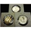 Image 2 : 1962,63 & 64 WASHINGTON SILVER QUARTERS PROOF