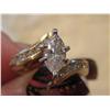 Image 5 : 1 pc 14kt Diamond engagement ring