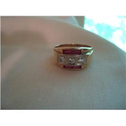 1 pc 14K Gold Men's ring