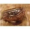 Image 2 : 1 pc 10kt Tri-Color ring