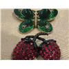 Image 2 : 2 pc Costume signed pins